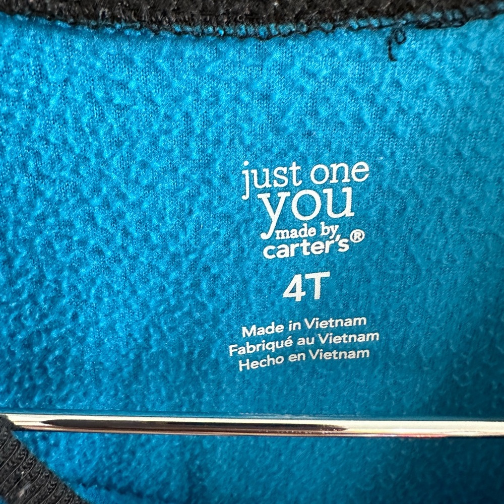 Carters Fleece PJ Set - Picture 2 of 3